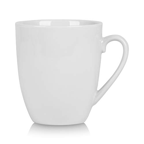 10 Strawberry Street Simply White 12 oz Mug, Set of 6 - Thumbnail 2