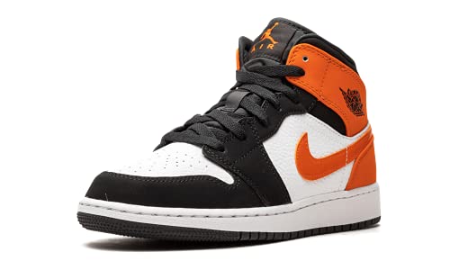 Image of Jordan Youth Air 1 Mid GS 554725 058 Shattered Backboard - Size 4Y
