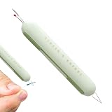Zibeem Enhebradores de Agujas para Costura Manual, 2 en 1 Descosedor y Enhebrador, Accesorios Rápido Enhebrado para Costura Bordado Colchas Punto