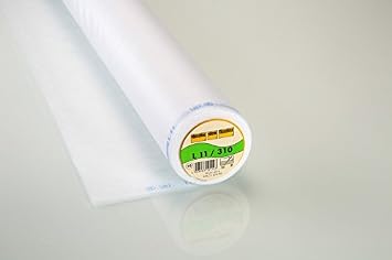 Vilene L11 Light Soft Non Woven Sew in Interfacing Interlining White - per metre