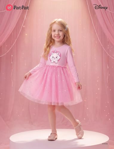 Image of Disney Girls' Tulle Tutu Dress Birthday Party Outfit Toddler to Big Kid