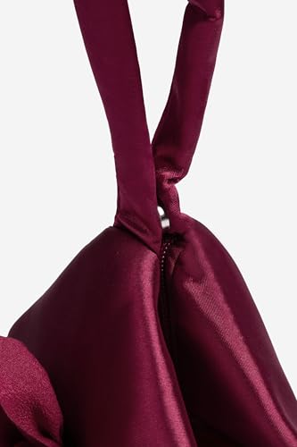 Image of BABEYOND Clutch Purses for Women - Evening Bags Flower Satin Handbag Classy Wristlet Purse for Party Daily Wedding