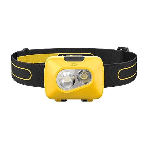 Lampe frontale GP CH42 Discovery 100LM pour courir la nuit en toute sécurité sans gêne