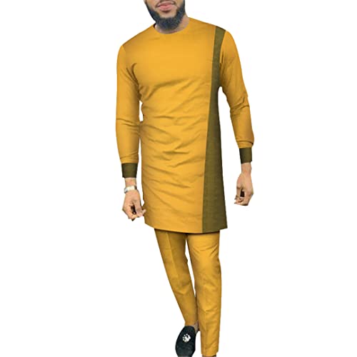 Bazin Riche ensemble 2 pièces haut de gamme pour homme avec broderies et finitions soignées