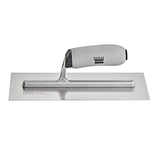 Ragni R418S-11 Stainless Steel Plasterers Finishing Trowel 11in, Silver - Image 2