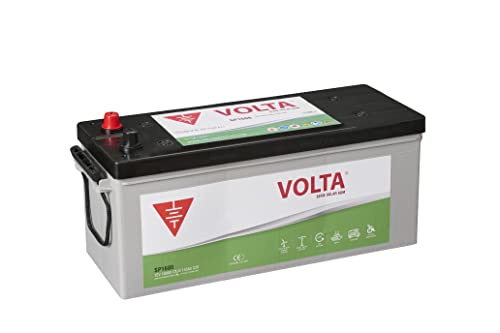Bateria Solar AGM 160Ah C100 - Borne +Izq - Medidas Largo 512 x Ancho 186 x Alto 219 mm. con 2 años de Garantía - Fabricación Europea.
