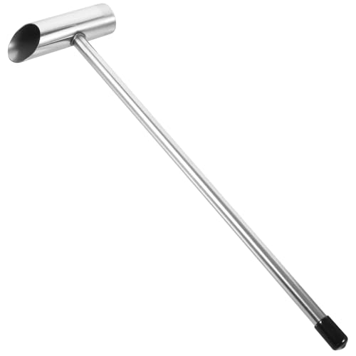VOSAREA Marshmallow Machine Sugar Spoon Cotton Candy Scoop Stainless Steel Measuring Spoon for Marshmallow Machine Spare Parts