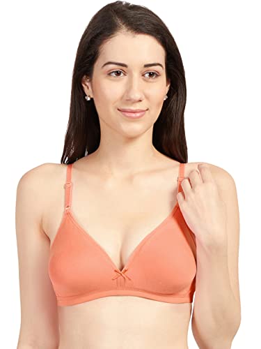 Image of SONARI Omania Womens Non-Padded Cotton Polyester Bras - Solid, Non-Wired, Medium Coverage, Hand Washable (Pack of 2)