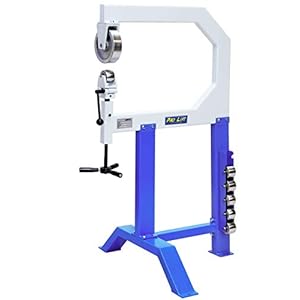 Pro-Lift-Werkzeuge Rolrekmachine metaalomvormer 710 mm x 1,2 mm rekapparaat Engelse wiel plaatbuigmachine plaatbewerking oldtimer