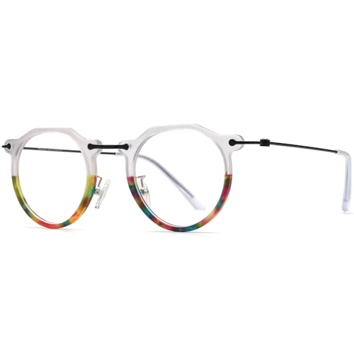 Image of FONEX Acetate Titanium Glasses Frame Men 2024 New Square Eyeglasses Spectacles Eyewear F85843