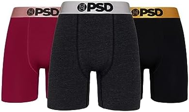 PSD mens Standard Length Boxer Brief 3-pack Boxer Briefs