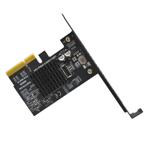 Adaptador PCIe 4X USB 3.2 Gen2x2 20Gbps con Conector Interno Type-E Frontal 3