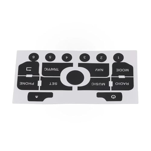 Rénover intérieur Citroën C3 C5 stickers boutons usés - 4
