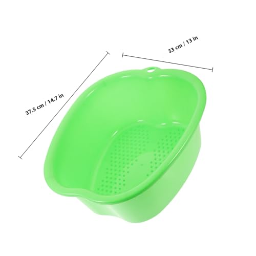 Balde grueso para baño y masaje de pies portátil miniatura 2