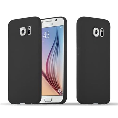 Cadorabo Hülle kompatibel mit Samsung Galaxy S6 Schutzhülle TPU Silikon Case Candy Design Slim Kratzfest Weiche Gummi mit Rundumschutz Case Hülle für Galaxy S6 in Schwarz Cadorabo Hülle kompatibel mit Samsung Galaxy S6 Schutzhülle TPU Silikon Case Candy Design Slim Kratzfest Weiche Gummi mit Rundumschutz Case Hülle für Galaxy S6 in Schwarz