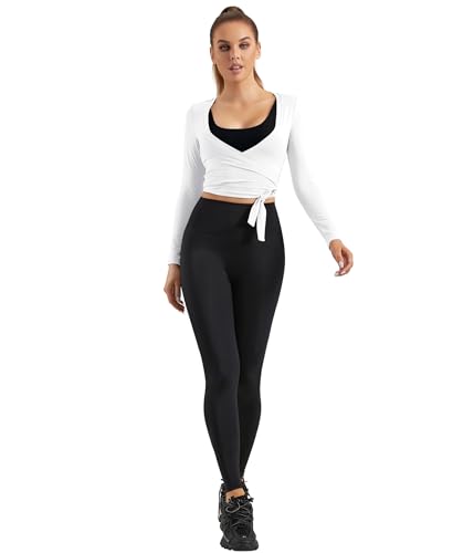 Image of Women Tie Front Shrug Long Sleeve Bolero Cardigan Lightweight Casual Tops