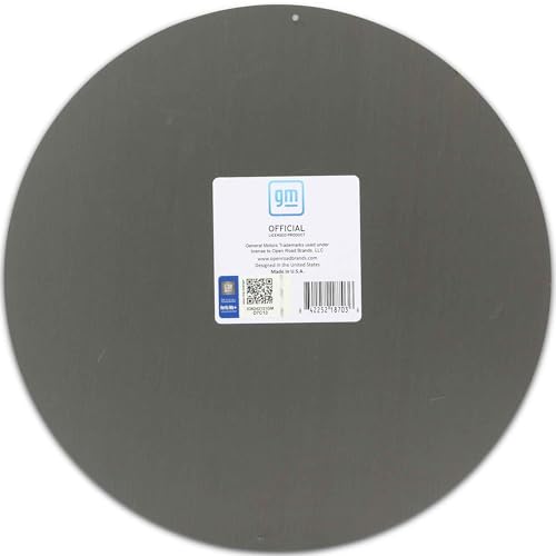 Image of Chevrolet Genuine Parts Round Metal Sign - Vintage Chevrolet Sign for Garage, Shop or Man Cave