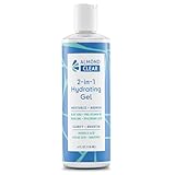 Almond Clear 2-in-1 Hydrating Gel | Lightweight Mandelic Acid Moisturizer for Oily, Blemish-Prone Skin | Aloe Vera, Squalane, Hyaluronic Acid, Mandelic Acid, Bakuchiol | 4 oz