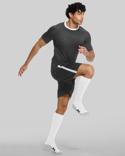 Image of APTESOL Knee High Sport Soccer Baseball Socks for Youth Boys Girls (1 /3 /5 Pairs)