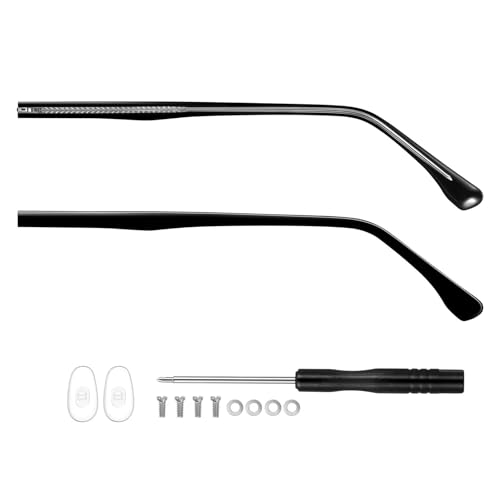 Montures de myopie réparées avec des jambes pour lunettes résistantes