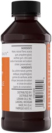 Lorann Oils Bakery Emulsions Natural and Artificial Flavor 4oz-Orange, Other, Multicoloured, 6.82 x 6.82 x 13.43 cm