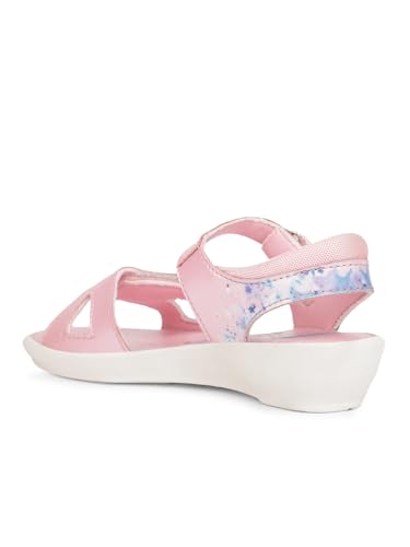 Image of Bubblegummers Girls Velcro Strap Sporty Sandal - Pink