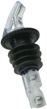 Measured Pourers For LARGE BOTTLES, 1-1/2 Oz "CLEAR" #1 Selling Brand- 12 Per Pack, Made entirely in the USA (1-1/2 oz)