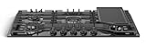 GASLAND Gas Cooktop 36 Inch with Griddle, 5 Burner Propane Stovetop with Reversible Cast Iron Grill/Griddle, Gas Countertop Plug-in, NG/LPG Convertible Cooktops, Black