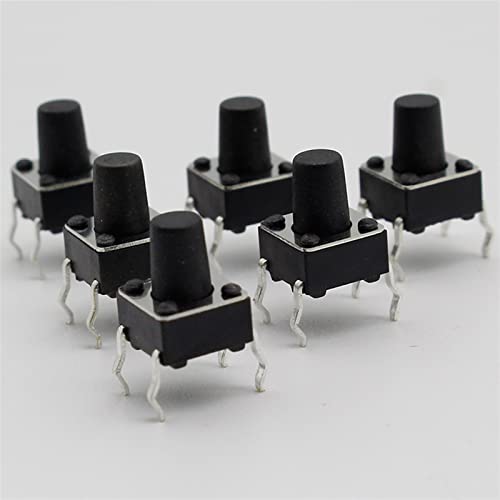 Interruptor basculante con cobre superior de autorreinicio microswitch 4 pines 2