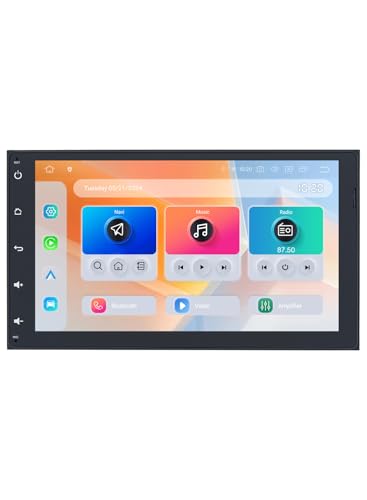 Dasaita 8GB+256GB Car Stereo for Toyota Tacoma/Corolla/Sienna/Prius – 9" QLED