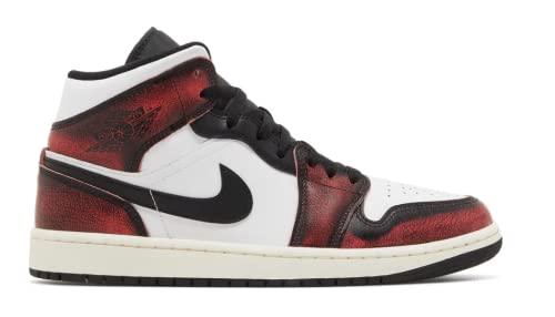 Nike Air Jordan 1 Mid, Herren-Turnschuhe, Farbe Als chirurgisches Foto, 49.5 EU