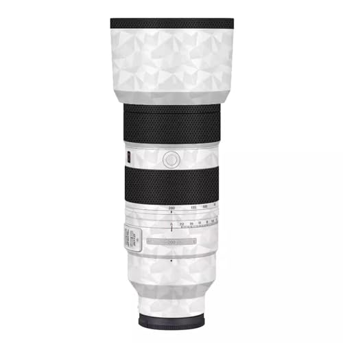 Funda protectora adhesiva para lente Sony FE 70-200mm F2.8 GM OSS II, antiarañazos, impermeable y resistente a polvo, sol y aceite, color Triangle White miniatura 1
