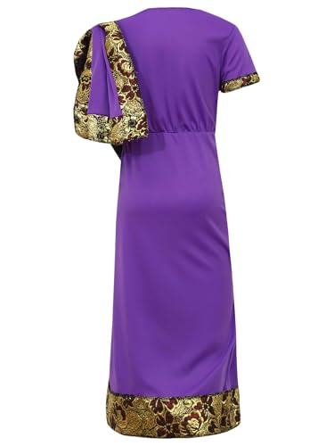 renvena Indian Girls Traditional Sari Halloween Kids Embroidery Bollywood Princess Ethnic Fancy Dress2