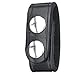 Gould & Goodrich Double Snap B76-4Br Belt Keepers (Pack of 4) (Black)