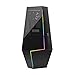 Fractal Design Vector RS Blackout Dark - RGB - Mid Tower Computer Case - ATX - Optimized for High Airflow and Silent Computing - PSU Shroud - Modular Interior - Water-Cooling Ready - Tempered Glass