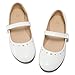 K KomForme Girl's Ballet Flats Non-Slip Soft Mary Jane Walking Party Dress Shoes for Toddler/Little Kid/Big Kid