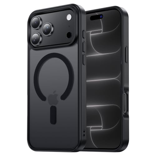 Tigowos for iPhone 18 Pro Max Case/17 Pro Max, Magnetic, Black