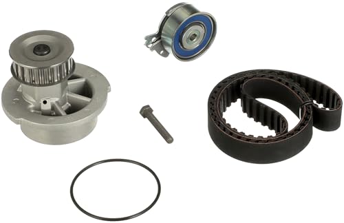 GATES KP15310XS Wasserpumpe + Zahnriemensatz Zähnezahl: 111 17 mm mit Wasserpumpe