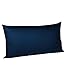 Fleuresse Colours Uni Interlock Jersey poszewka na poduszkę Bordeaux 4580, ciemnoniebieski, 40 x 80