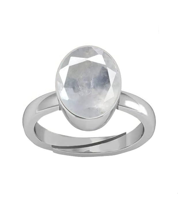 Saphir blanc naturel certifié 7,50 ct : évitez les pierres synthétiques