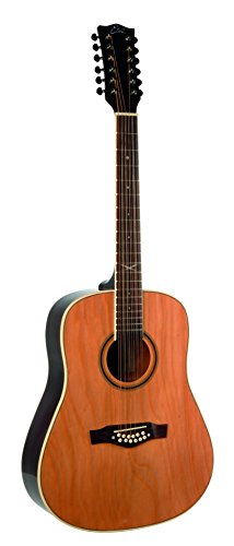 Eko Guitars 06217010 NXT Series 12-String Dreadnought Acoustic Guitar, Natural