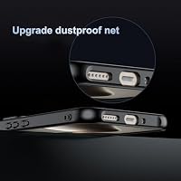 Fitudoos Hülle für Xiaomi 15T Pro, Robuste PC-Rückseite Case+Stoßfesten TPU-Kante, Militärischen Grad Schutz Hülle, Schutz Magnetisch & Anti-Gelb Stoßfeste Handyhülle - Schwarz – Ansicht 3