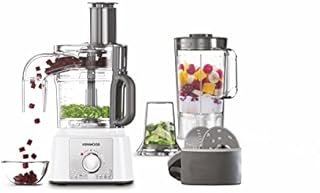 Kenwood FDP65.860WH food processor with 9 attachments. Expresss Serve and Dice, 1.5L Jug blender and mini chopper