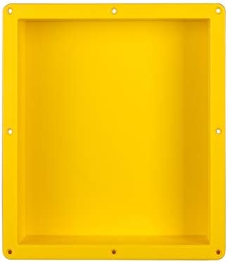 Uni-Green Shower Niche Ready Tile Rectangle 16" ×14" × 4" D Flush Mount Bathroom Shelf and Storage Niche, Insert Shower Shelf To be Tileable