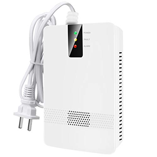 Natural Gas Detector Home Gas Alarm Gas Leak Detector High Sensitivity LPG LNG Coal Natural Gas Leak Detection Natural Gas Alarm Monitor Detector for Home Kitchen