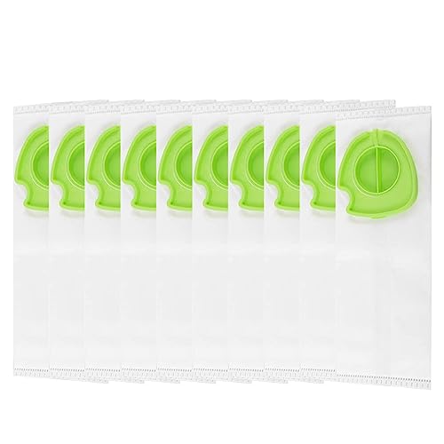 Rebirthcare 10 pack atf301 dust bags replacement for gtech pro / k9 atf303, vacuum bags replacement for gtech pro2 atf307 / k9 atf308 cordless vacuum cleaner 3 layer design hygienic