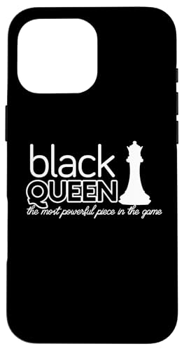 BLACK QUEEN Most Powerful Piece in the Game Chess Meme X}zP[X iPhone 16 Pro Max p