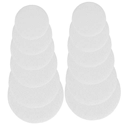 Garneck 24pcs Bassoon Pads Sound Hole Covers for Wind Instruments Oboe Pads Cork Random