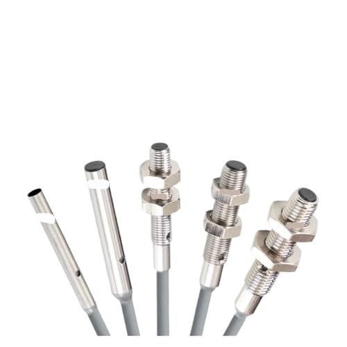 Détecteur de proximité M3 PNP NC capteur inductif miniature en acier inoxydable sans filetage