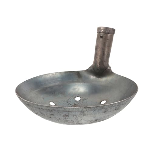 CLISPEED Pala para Tamizar Estiércol de Metal Cucharón Grande para Limpieza de Lodo Herramienta de Jardín para Separar Lodo y Estiércol Uso Granja o Jardín